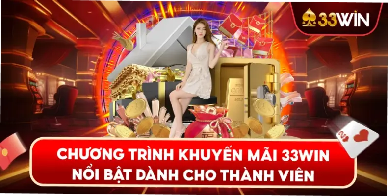 Chương Trình Khuyến Mãi 33WIN Nổi Bật Dành Cho Thành Viên